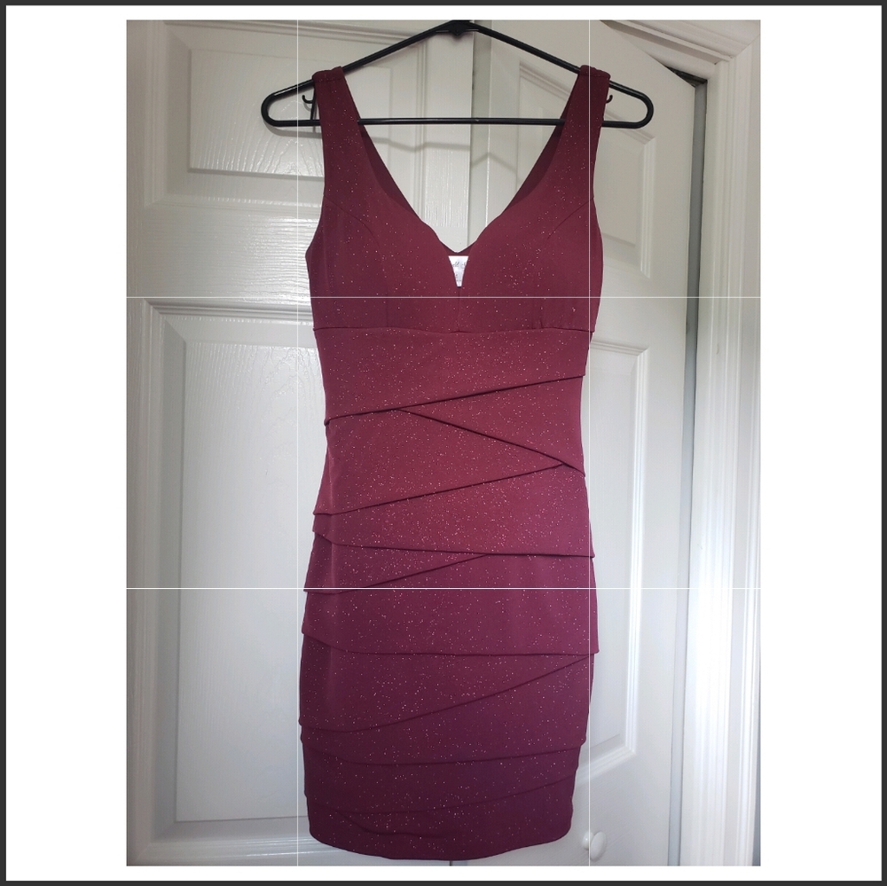 Burgundy Dress